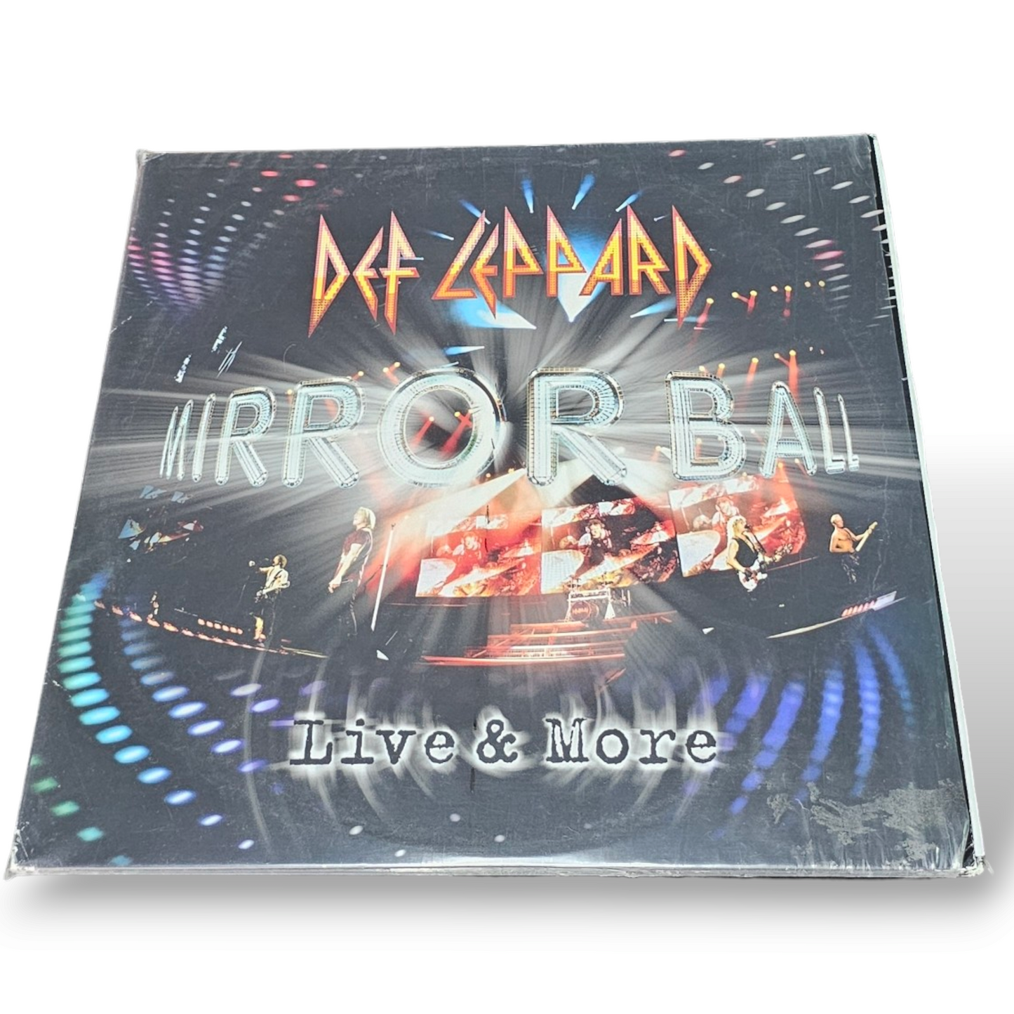 Def Leppard: Mirror Ball. Live and More. Album Triple de Discos Translúcidos