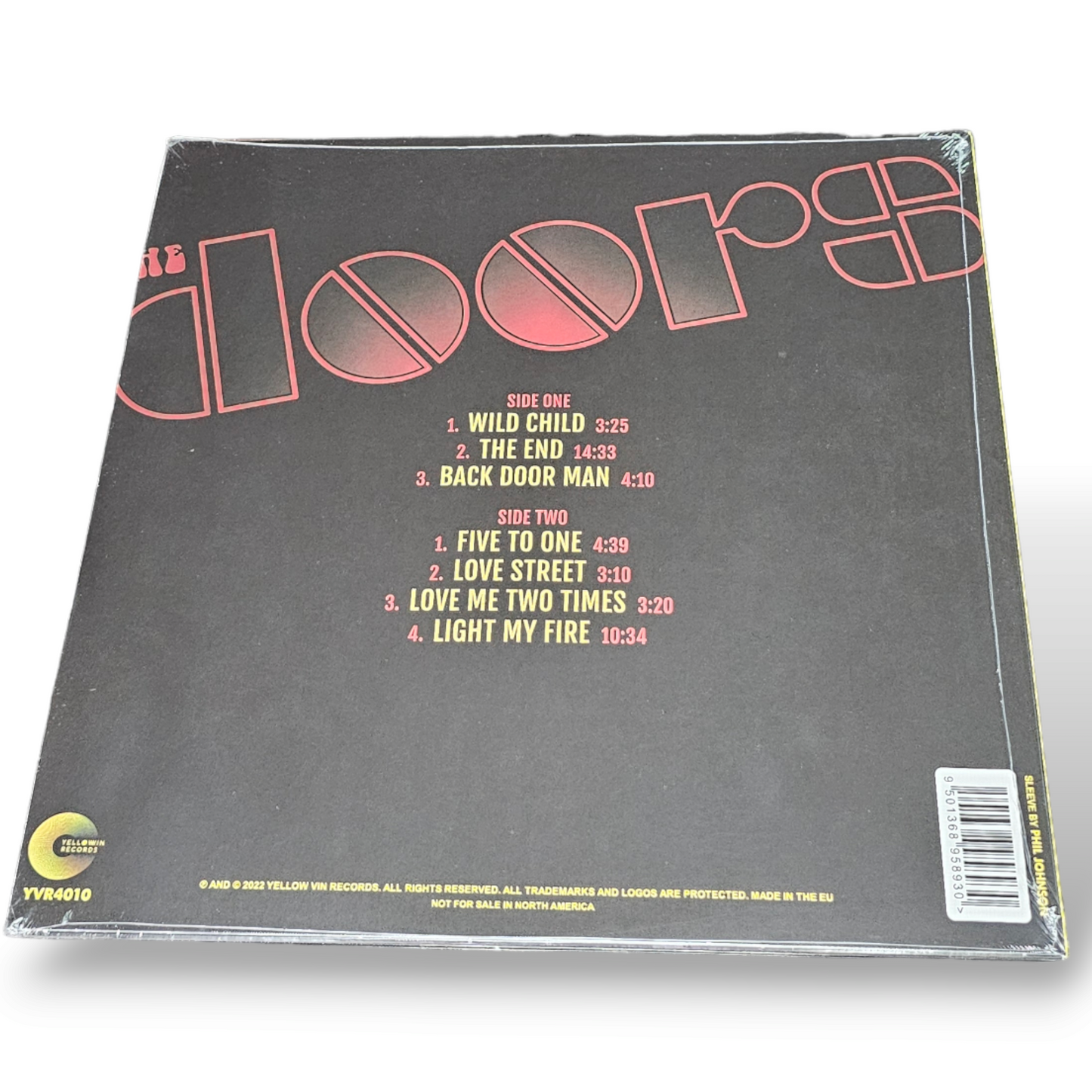 The Doors: Live on Love St. Yellow Colored Vinyl Special Edition