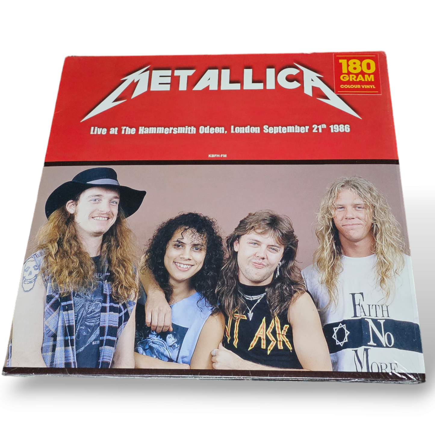 Metallica: Live at The Hammersmith Odeon, London September 21st 1986. 180g Colour Vinyl