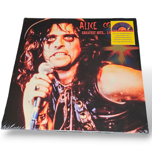 Alice Cooper: Greatest Hits... Live 1971 - 1995. De Luxe Gatefold Edition