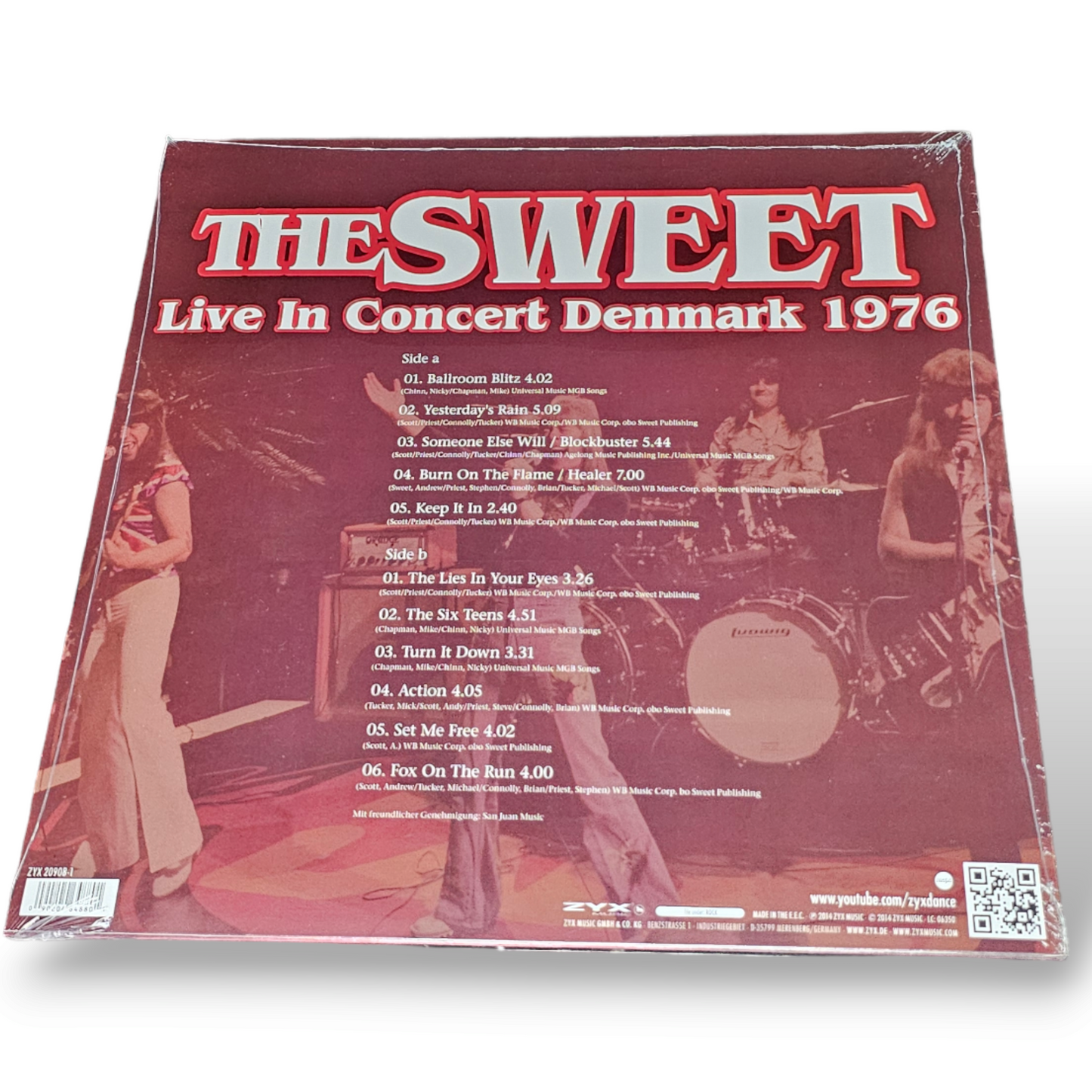 The Sweet: Live in Concert. Denmark 1976