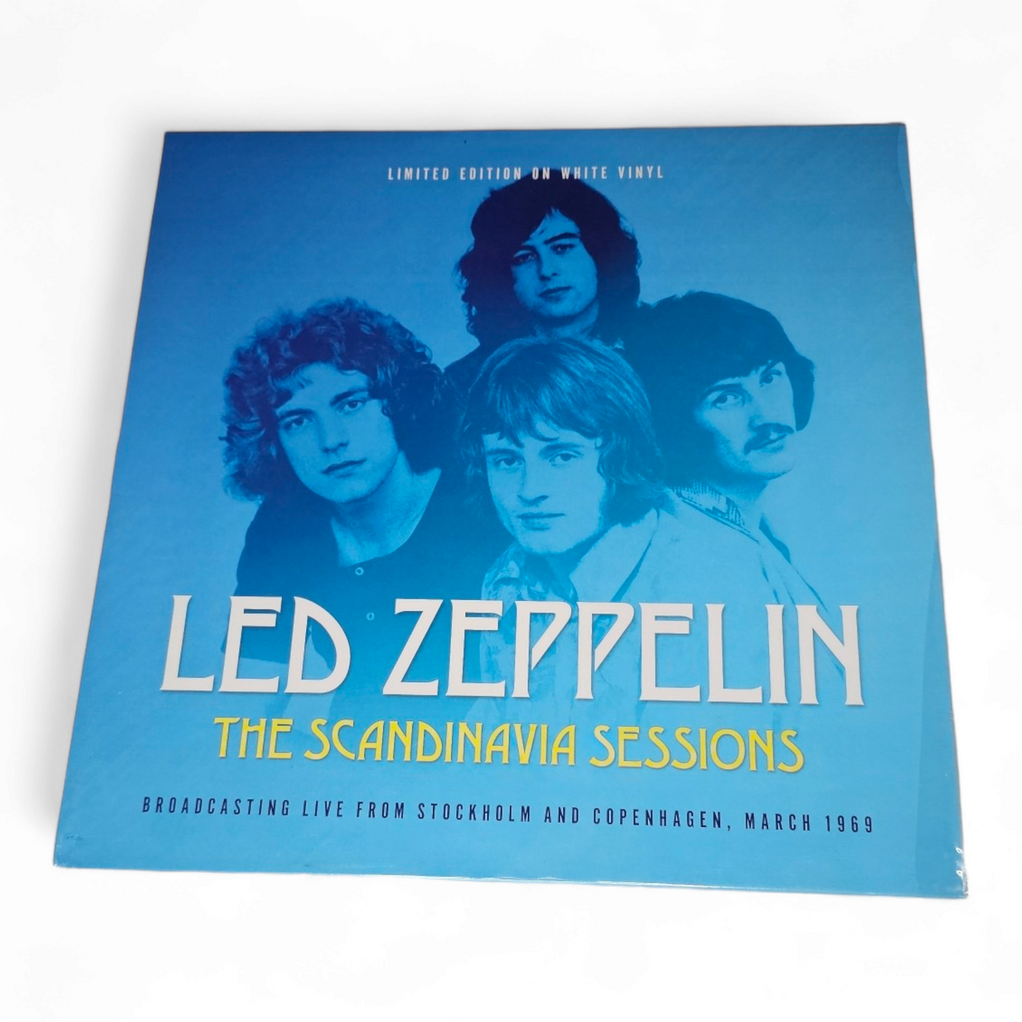 Led Zeppelin: The Scandinavia Sessions. LIMITED EDITION on white vinyl