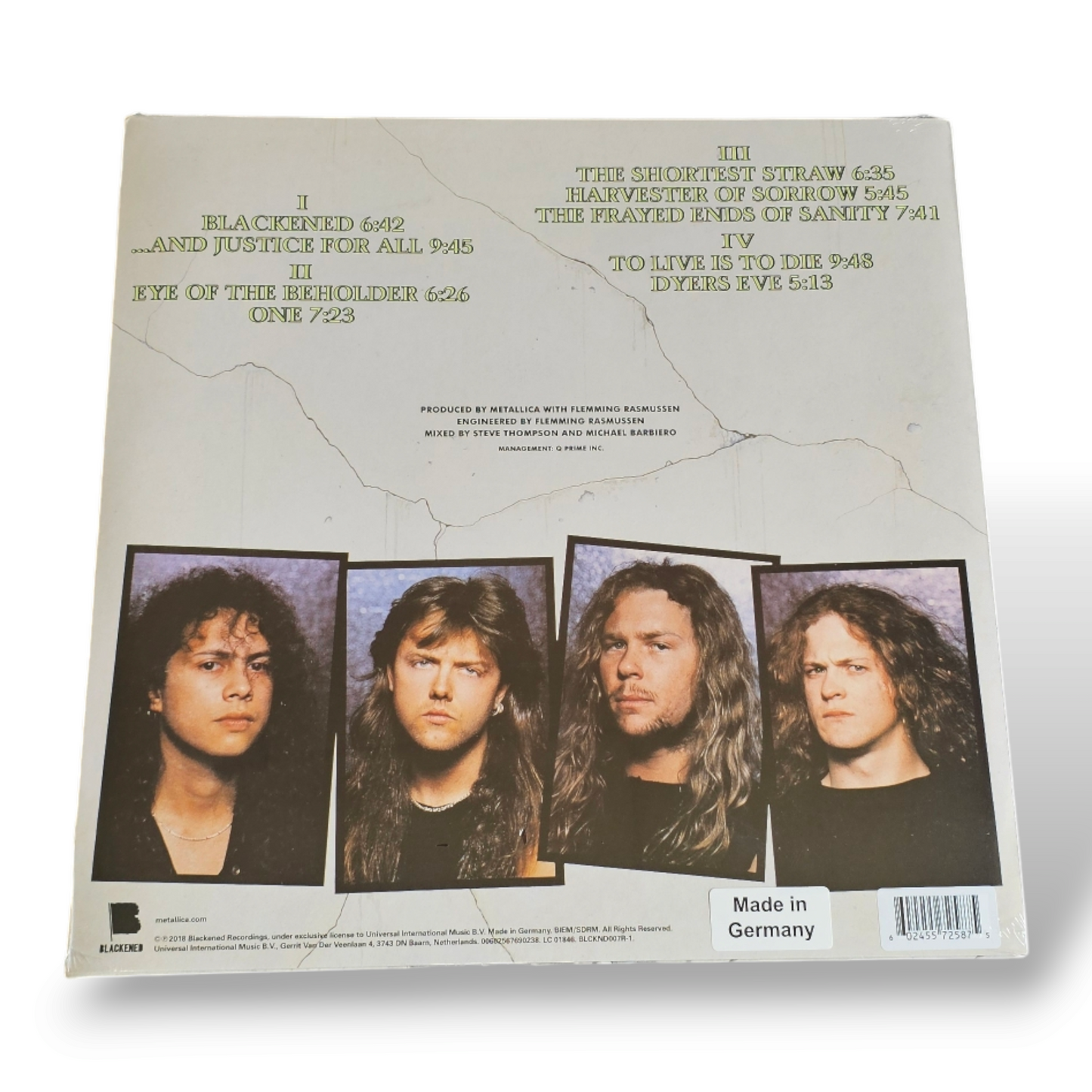 Metallica: ...And Justice For All (2LP Color Verde)