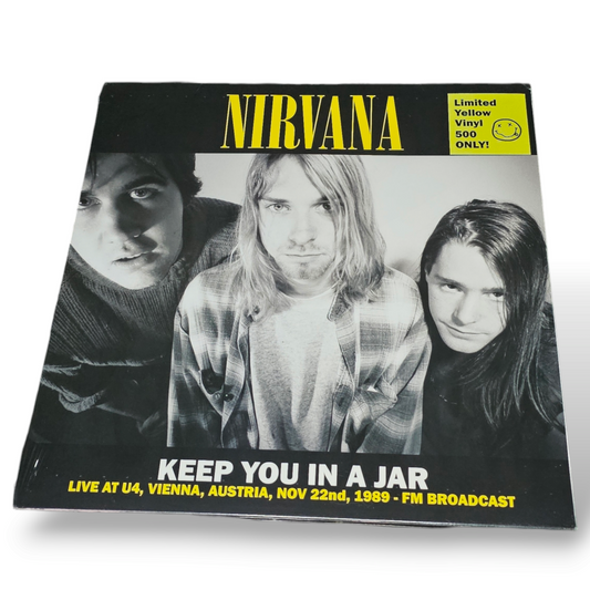 Nirvana: Keep You in a Jar. Limited Yellow Edition