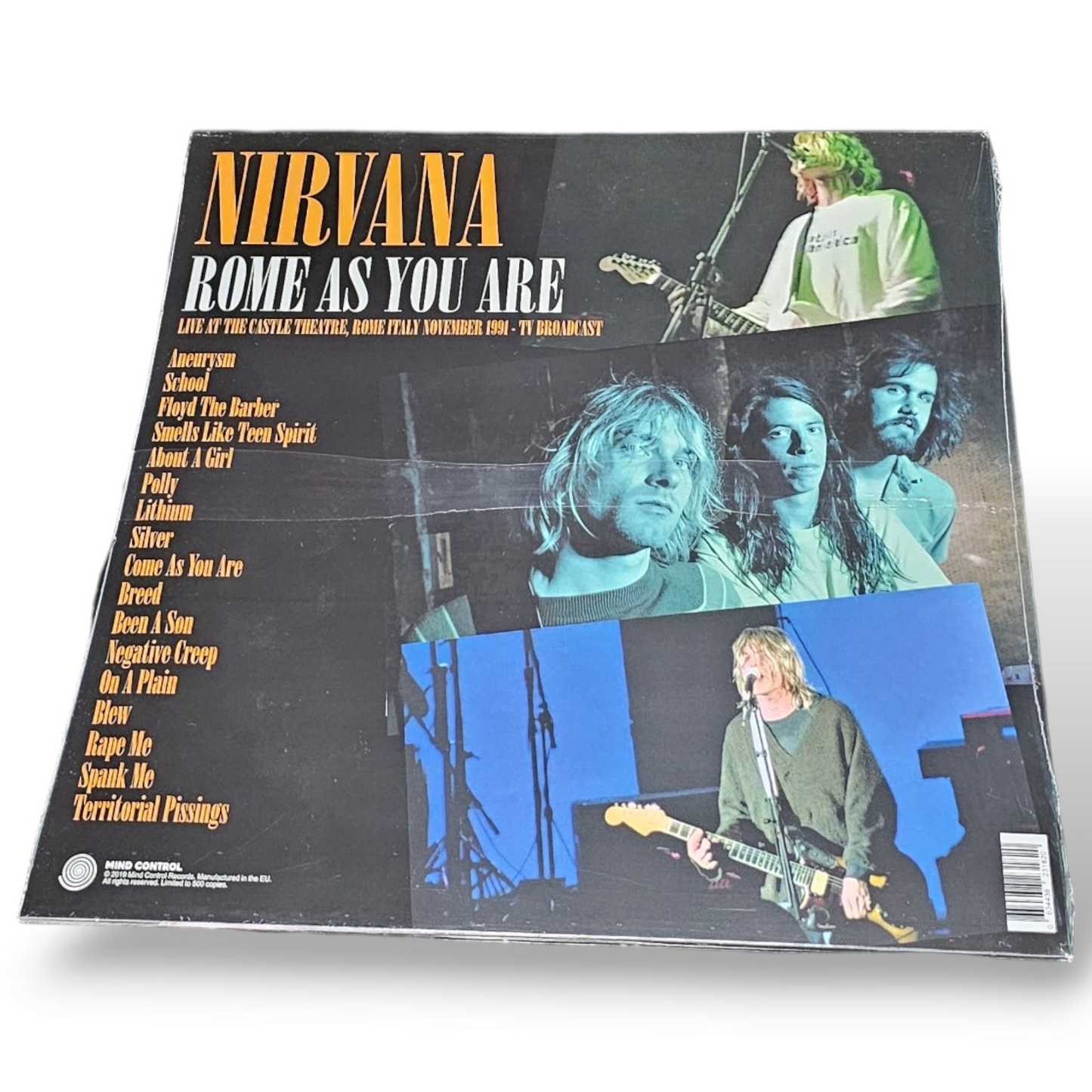 Nirvana: Rome as you are. Live at The Castle Theater, Rome Italy November 1991 - TV Broadcast